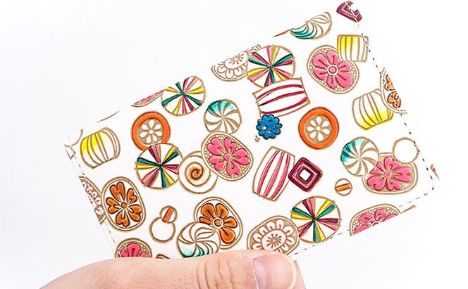 パスカードホルダー 飴 文庫屋大関 名刺入れ パスケース カードホルダー 定期入れ 革製品 革小物 大容量 ファッション小物 定期券入れ Suica入れ スイカケース パスモケース 日用品 雑貨 東京 東京都 墨田区