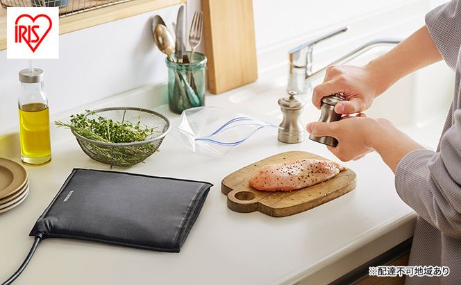 低温調理器 袋型 PLTC-M01-B 袋型低温調理器 PocketChef PLTC-M01-B ブラック