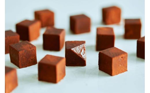 【ふるさと納税】MAISON CACAO メゾンカカオ アロマ生チョコレート 2種セット（16粒×2箱） ギフトボックス入 冷凍配送 神奈川県茅ヶ崎市