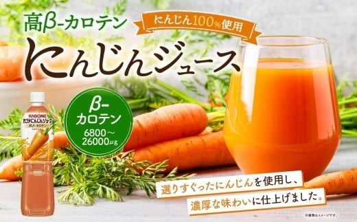 ns039-003　カゴメ 高β-カロテン にんじんジュース 野菜生活100 アップルサラダ 720ml PET 2種 各15本 計30本 野菜ジュース 野菜 果実 ジュース にんじん ミックスジュース フルーツジュース 果物 飲料 お取り寄せ ギフト ペットボトル KAGOME 送料無料 那須塩原市