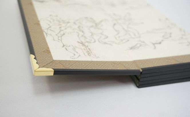 六曲屏風 鳥獣人物戯画 蛙の僧侶 屏風 インテリア 飾り 和風 アート 屏風絵 墨田区 東京都