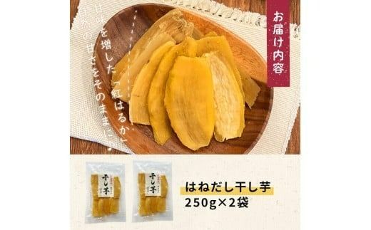 【訳あり】はねだし干し芋 (計500g/250g×2袋) p5-052