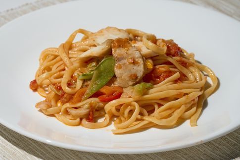 しまふぐトマトソースパスタ(3個セット)【宗像漁協共同組合】_HA1727