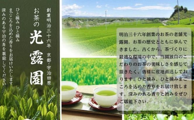 宇治茶玉露・煎茶飲み比べセット〈お茶 茶 緑茶 玉露 煎茶 宇治茶 飲み比べ セット お茶缶 保存缶 缶〉 