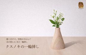 099H4450 クスノキの一輪挿し