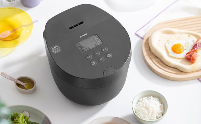 IHジャー炊飯器 5.5合 RC-ILA50-B ブラック 炊飯器 5.5合 5合炊き ih アイリスオーヤマ おしゃれ 銘柄炊き 省エネモード パン ケーキ 一人暮らし 炊飯ジャー