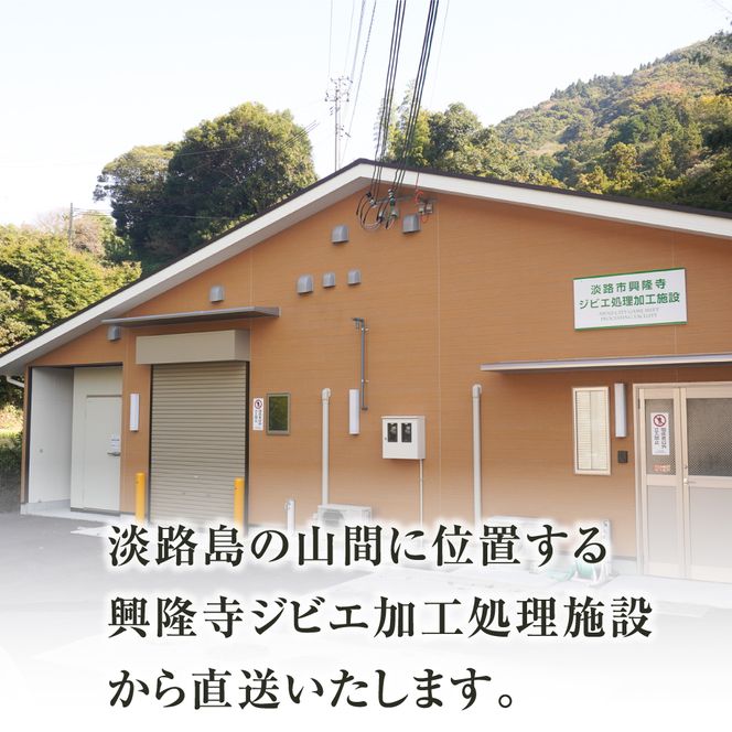 淡路産 猪肉スライス 1kg　　[ジビエ 猪 ぼたん鍋 小分け]