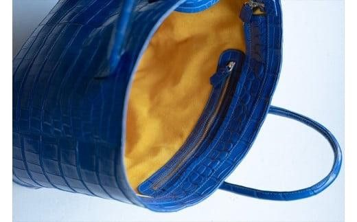 クロコダイルトートバッグL【クロコダイルトートバッグバッグ革注文後打ち合わせでクロコダイルの色と裏地の革の色と持ち手の長さ決定してから制作大阪府門真市】 272230_BE012