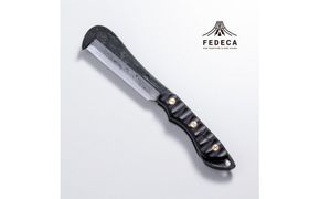 【FEDECA】 鍛造バトニング鉈 リップルブラック 000950