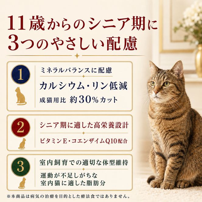 ビューティープロ キャット 下部尿路の健康維持 11歳以上 1.4kg ｘ8(ケース単位) キャットフード