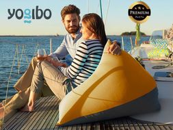 Yogibo Zoola Pyramid Premium（ヨギボー ズーラ ピラミッド プレミアム）＜サンシャイン＞-[G794-2]