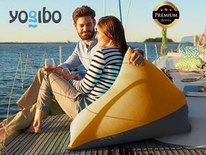 Yogibo Zoola Pyramid Premium（ヨギボー ズーラ ピラミッド プレミアム）＜サンシャイン＞【ビーズクッション ビーズ 座椅子 椅子 クッション ビーズソファー ビーズソファ 新生活 プレゼント インテリア 家具 ベッド ゲーム】-[G794-2]