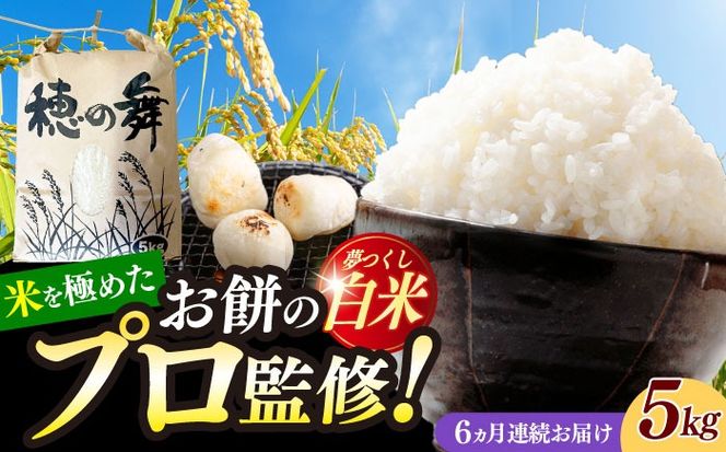 【6回定期便】令和7年度産 精米 夢つくし 5kg /築上町【アルク農業サービス合同会社】 米 こめ 白米[ABAB009]