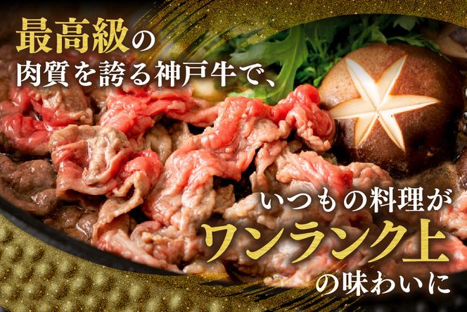 【神戸牛 家庭用 小間切れ 400g （200g×2P） 牛脂付き】 冷凍 産地直送 牛肉 しゃぶしゃぶ すき焼き 牛丼 カレー バーベキュー BBQ キャンプ 焼肉 和牛 KOBE BEEF 最高級の肉質 神戸牛 松阪牛 近江牛 三大銘牛 ふるさと納税 おすすめ 返礼品 大人気 但馬 神戸 美方 小代 兵庫県 香美町 平山牛舗 61-25
