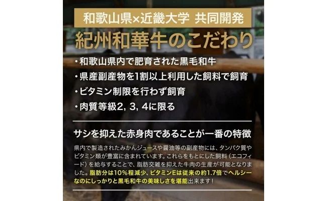 【紀州和華牛】焼き肉懐石 300g_BN6110