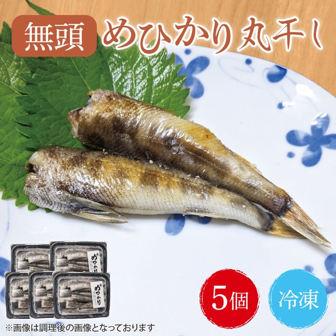 めひかり丸干5個セット【メヒカリ 海鮮 鮮魚 白身魚】(BH204)