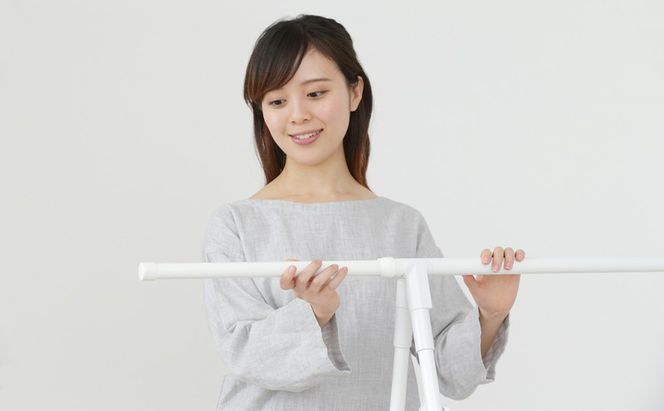 物干し 室内 布団 ふとん干し FSA-70SR ホワイト アイリスオーヤマ 洗濯 伸縮室内物干し 伸縮物干し 折りたたみ 洗濯干し 物干しスタンド スリム コンパクト 軽量 ふとん干しスタンドタイプ 
