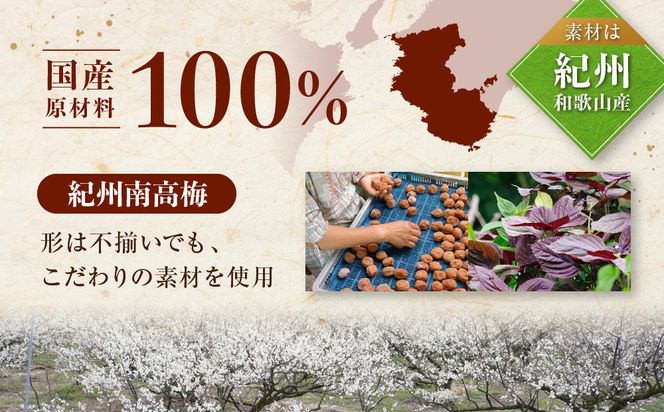 ご家庭用 大容量 紀州南高梅 しそ漬 つぶれ 塩分約15％ 700g×2 ［YM16］ 303446_DX90019