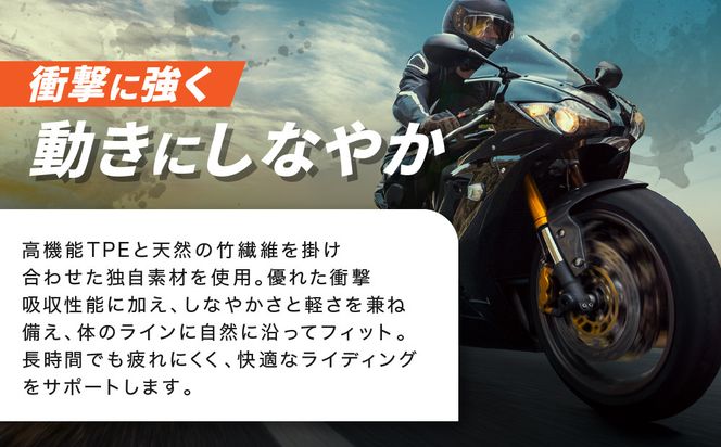 【デグナー】CEレベル2 バンブーエアスルーバックプロテクター[PS-24] Mサイズ｜京都 バイクギア 人気ブランド［ 京都 バイクギア 人気ブランド 衝撃吸収プロテクター 高い通気性 人気 おすすめ バイク ライダー バイカー ツーリング お取り寄せ 通販 送料無料 ふるさと納税 ］ 261009_A-JR153VC02