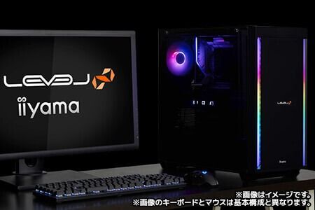 パソコン工房 LEDイルミネーション ゲーミングPC Core i7/RTX 4070【114_8-002】