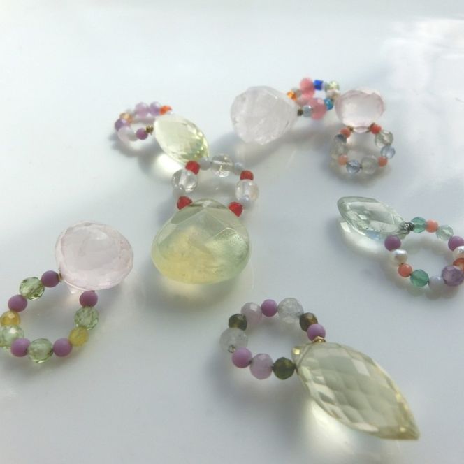 baby ring top ペンダントトップ 1個 レモンクォーツ1 天然石 アクセサリー [Q] handmadejewely 【 シンプル 可愛い ハンドメイド ジュエリー 手作り 職人 上品 大人な雰囲気 ギフト プレゼント ラッピング 結婚式 普段使い 北海道 幕別 】