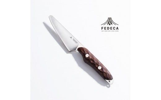 【FEDECA】FEDECAのこども包丁 名栗ブラウン 001060
