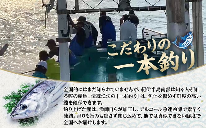 かつお一本釣り漁師が直送！ 日帰りかつおの藁焼きたたき 訳あり 2.2kg入 304018_DT05
