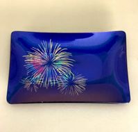 角小皿 花火 マジョブルー ［NF131］ 303446_CU90058