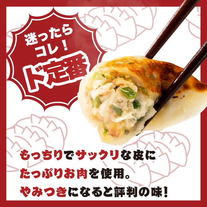【大阪名物】大阪ふくちぁん 冷凍生餃子×スタミナ餃子冷凍生餃子 ［各36個入×2パック 計72個］ 272183_AY19