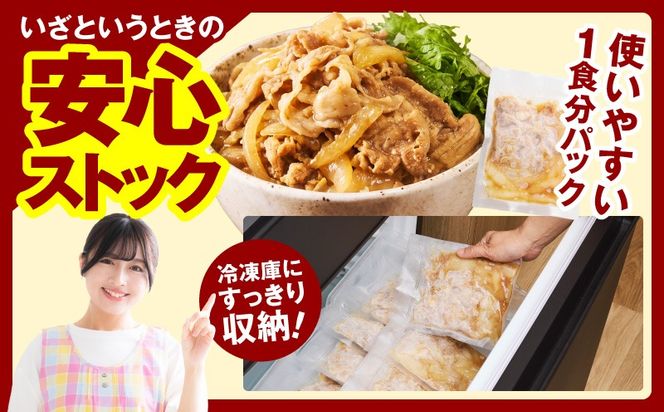 G4516 スタミナ丼の具 1.5kg（150g×10パック）湯煎 簡単調理