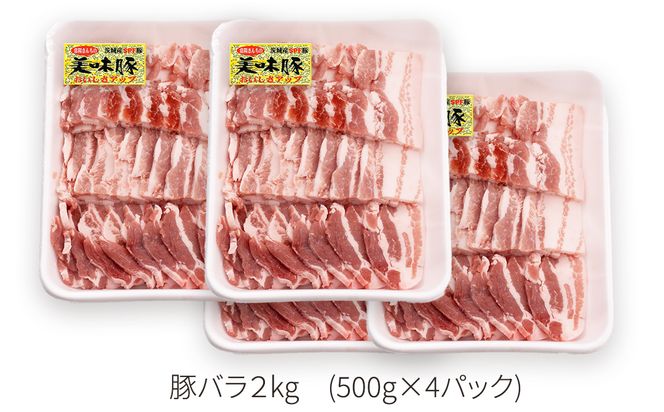 茨城県産のお米を食べて育った 常陽さん家の 美味豚 (SPF豚) 豚バラ 焼肉用 2kg (龍ヶ崎市 共通返礼品） 国産 バラ バラ肉 ロース 豚 SPF SPF豚 豚肉 焼肉 バーベキュー しゃぶしゃぶ 肉 にく 肉類 ポーク こだわり やわらか お米育ち 安心 安全 人気 お取り寄せグルメ お取り寄せ グルメ おすすめ 豚丼 照り焼 [BW003us]