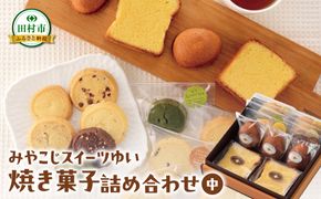 焼き菓子 詰め合わせセット（中） クッキー 洋菓子 スイーツ お菓子 贈答用 プレゼント ギフト 箱入り ご褒美 母の日 父の日 お祝い お返し お土産 手土産 田村市 福島県 みやこじスイーツゆい
