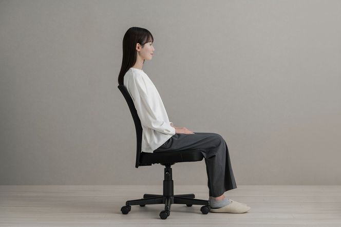 オフィスチェア 椅子 メッシュバックチェア OFC-MBR ブラック アイリスオーヤマ メッシュ チェア イス デスクワーク テレワーク