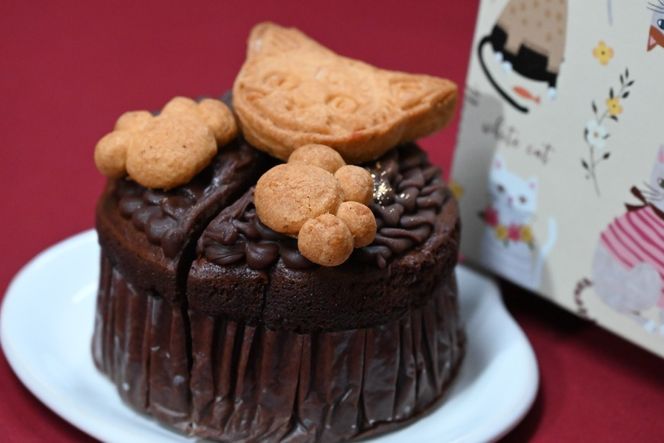 【2026年2月より順次発送】 AI189 ガトーショコラ 1個 [ 冷凍 焼き菓子 濃厚 チョコケーキ チョコレートケーキ ケーキ 焼き菓 スイーツ 焼き菓子 お菓子 バレンタイン パティスリーシャトン 長崎県 島原市 ]