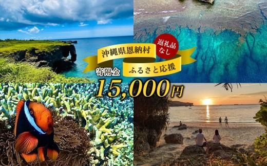 【返礼品なし】沖縄県恩納村ふるさと応援寄附金 15000円