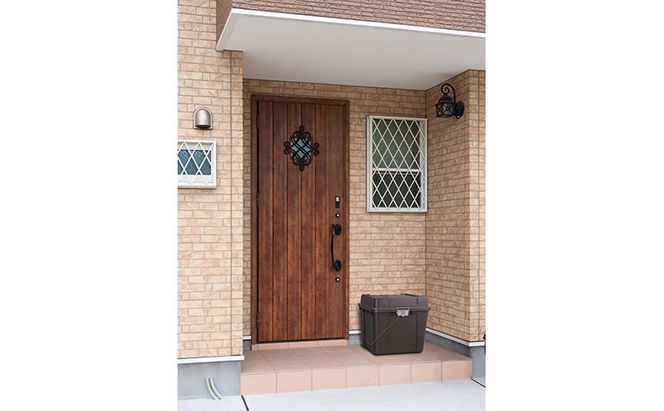 宅配ボックス５４０ TBP-540 ブラウン アイリスオーヤマ 宅配 69L ポスト 個人宅 宅配BOX 置き配 郵便受け 配達ボックス 宅配便 簡易宅配ボックス 屋外  玄関  郵便 荷物 不在 再配達 鍵付き 南京錠 ワイヤー付き