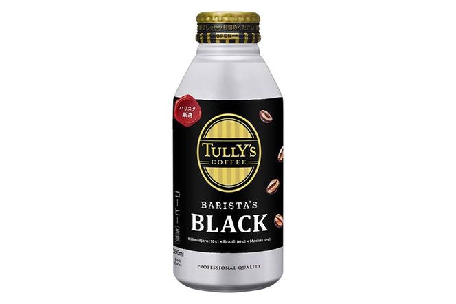 ＴＵＬＬＹ’ＳＣＯＦＦＥＥ（タリーズコーヒー）ＢＡＲＩＳＴＡ’ＳＢＬＡＣＫ（バリスタズブラック）【ホット＆コールド兼用】390ml×24缶【2ケース】|10_itn-134801