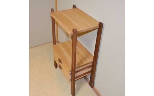 飾り棚 IYO ［Art＆Craft よしのや］ 家具 棚 木製家具 木家具 クルミ ウォールナット ［G-32］