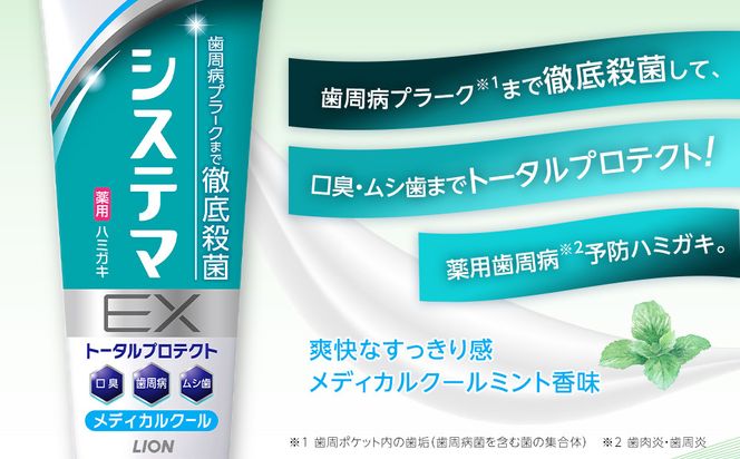 ＬＩＯＮ システマＥＸ（メディカルクール）１２本セット 142069_CR008