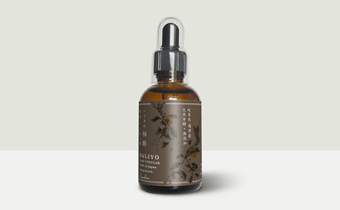 ハリヨの柿酢　生搾り＆洋酒樽熟成酢 調味料 