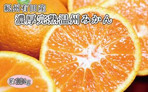 完熟有田みかん　10kg　※2026年11月下旬～2027年1月下旬頃に順次発送予定(お届け日指定不可) みかん 柑橘類【uot705】