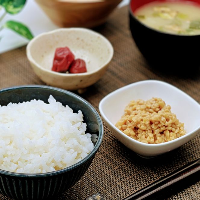 花巻納豆　岩手大豆食べ比べセット 中粒・ひきわり （各12パック） 大内商店 【2362】
