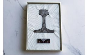 京都丹後鉄道 線路の輪切り　鉄道 線路 輪切り レール たんてつ KTR 丹鉄 宮津線 宮豊線 汽車 列車 ふるさと納税 鉄道グッズ　WI00002