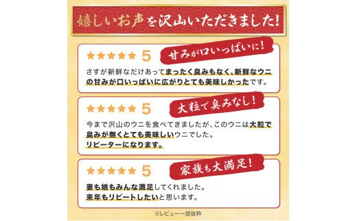 うに 極上 エゾバフンウニ 生うに 500g パック詰 | 雲丹 ウニ 高級 生ウニ 海産物 海鮮 ウニ丼 うに丼 人気 ふるさと納税 北海道 登別市
