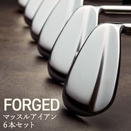 MF-Hマッスルバックアイアン6本セット（＃5-PW）270BD02N.／軟鉄鍛造 フォージド アイアン 国産 ゴルフクラブ　ゴルフテック叡智