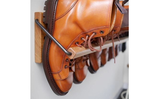 Sneaker wall スニーカーウォール  SW-900TM タモ（おおよそ4足収納 タモ無垢材 壁掛け 木製 シューズラック スリッパラック）【配達不可：沖縄・離島】 雑貨 日用品 家具 