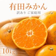 【先行予約】【訳あり・ご家庭用】有田みかん 約10kg（2S～2Lサイズ混合）和歌山県産