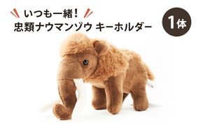[北海道 幕別町]いつも一緒！忠類ナウマンゾウ キーホルダー1体 [道の駅忠類]【 キーホルダー ぬいぐるみ おもちゃ ふわふわ もこもこ ギフト プレゼント 十勝 】