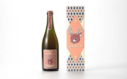 【ギフトBOX】飲みやすいロゼスパークリングワイン ユタカーナ（750ml）1本 専用ギフトボックス ぶどう ブドウ 葡萄 お酒 アルコール飲料 プレゼント ピノ・ノワール ソーヴィニヨン・ブラン ロゼ F6P-3163