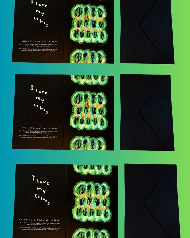 大切な人に送る ラブレター / グリーティングカード ４枚組 242161_FH003